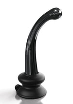 Icicles No. 87 Glass G-Spot Wand with Bendable Silicone Suction Cup