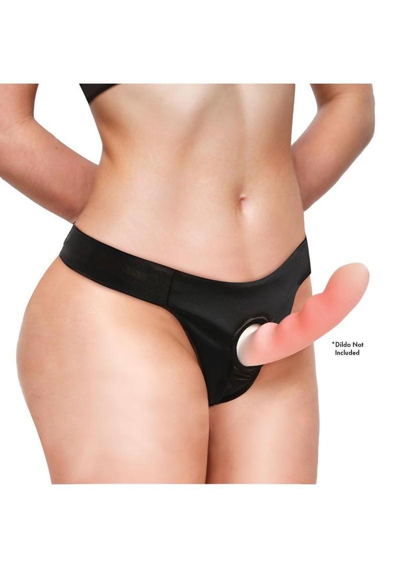Bedroom Bliss Cherie Thong Strap-On Panty Harness