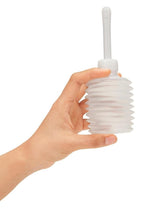 Cleanscene Soft Squeeze Beaded Anal Douche Set with Flared Base