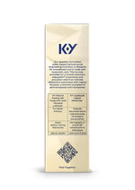 K-Y Hydrate Natural Feeling Moisturizing Water Based Lubricant with Hyaluronic Acid