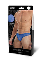 Lace King Lace Bikini - Blue - Large/XLarge