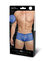 Lace King Lace Trunks - Blue - Large/XLarge