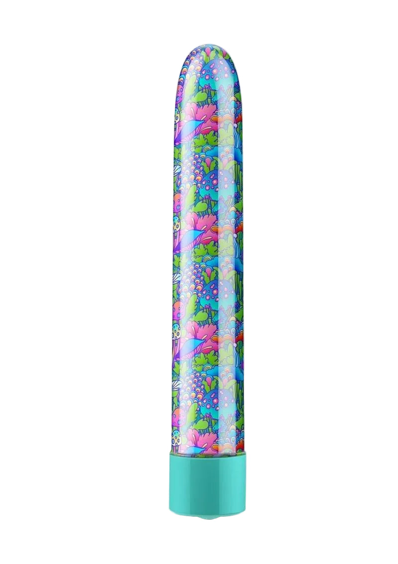 Limited Addiction Utopia Rechargeable Slimline Vibrator - Aqua/Green
