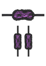 Ouch! Kits Introductory Bondage Kit #7 - Purple - 2 Piece Kit