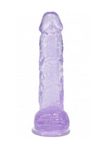 Realrock Crystal Clear Realistic Dildo with Balls