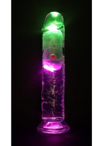Realrock Vibrating Led Wireless Rechargeable Remote Control Straight Cock