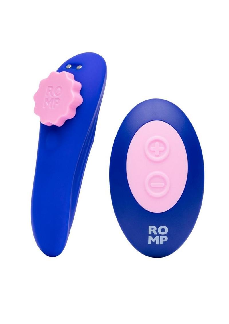 Romp Party Rechargeable Silicone Clitoral Vibrator with Remote– Bookends