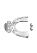 Tongue Star Pleasure Tongue Vibrator - Clear