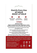 X On The Lips Buzzing Lip Balm with Pheromones Electric Cherry Flavor - .75oz