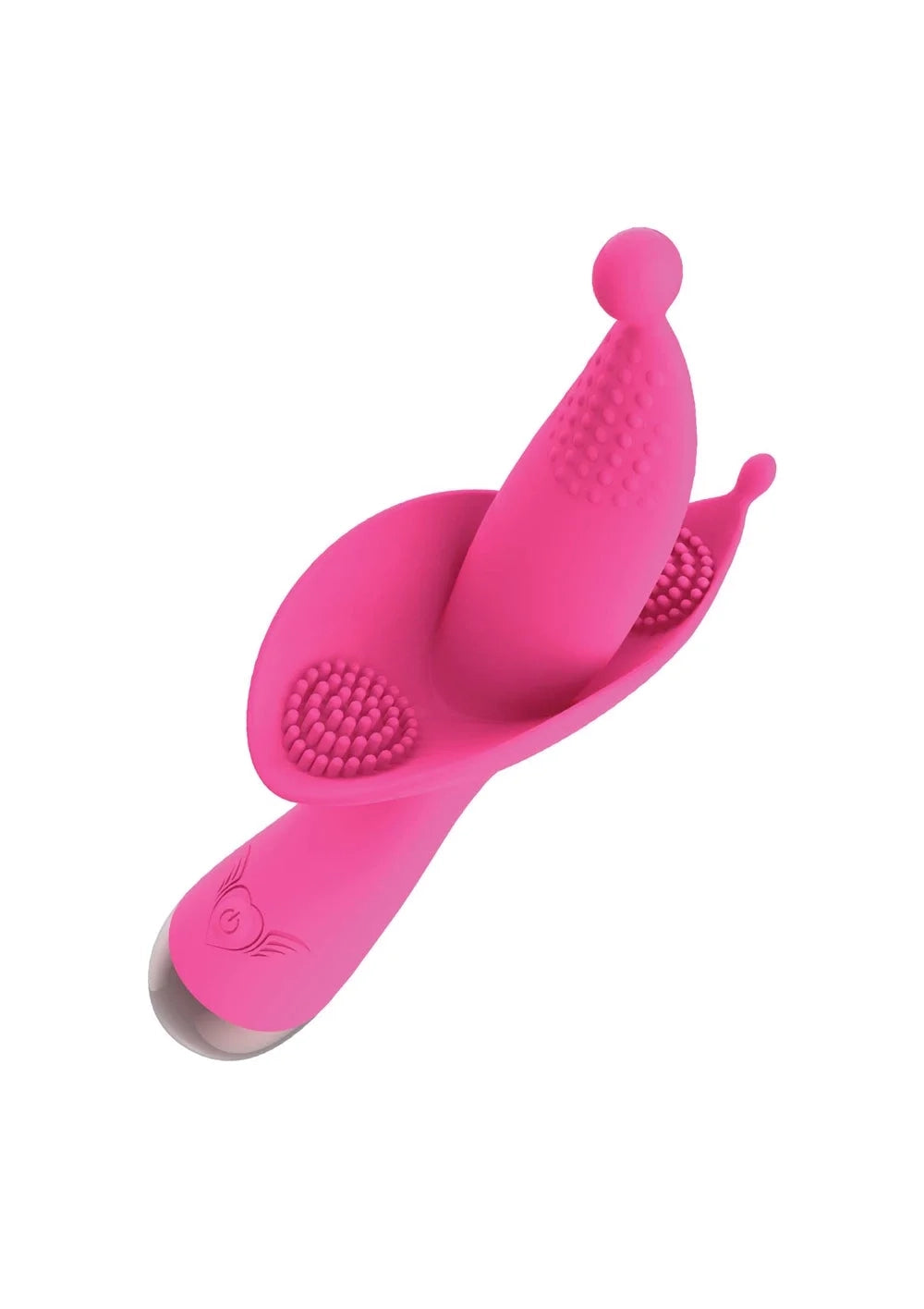 The Royal Flower Bud Heat-Up Rechargeable Silicone Warming Clitoral Stimulator