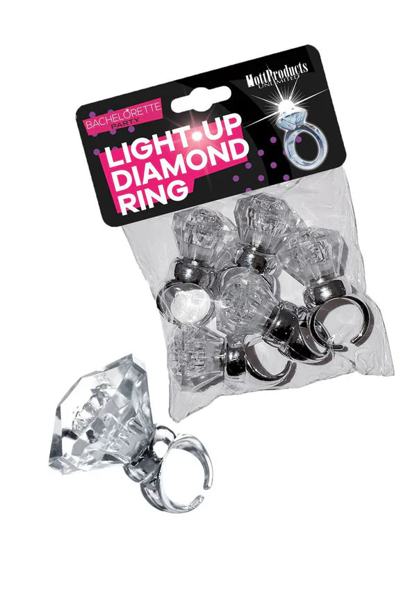 Bachelorette Party Light Up Diamond Ring