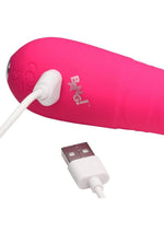 Bang! Thrusting Rechargeable Silicone Vibrator