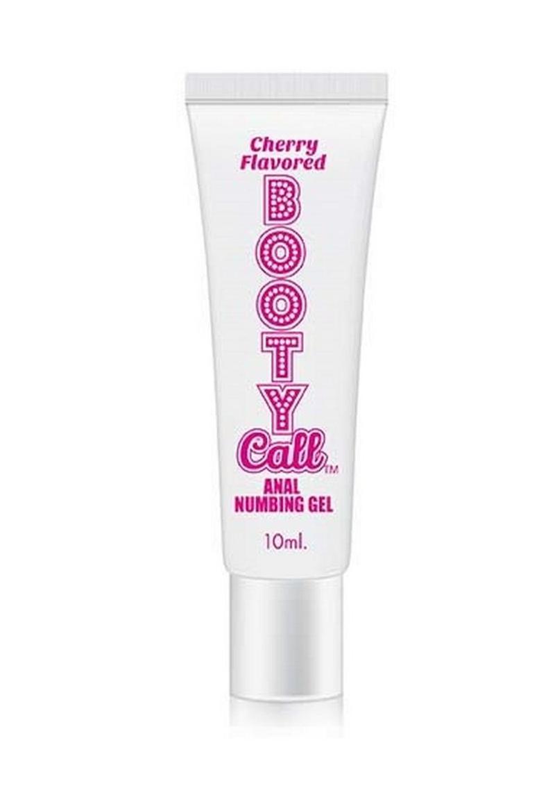 Booty Call Cherry Flavored Anal Numbing Gel - 10ml - 72 Per Bowl