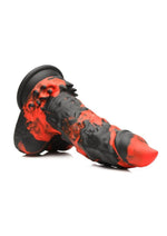 Creatiave Cocks Fire Demon Monster Silicone Dildo
