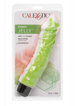Funky Jelly Big Vibrator - Multicolor - 8in