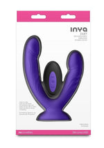 Inya Duet Rechargeable Silicone Vibrating Double Dildo with Remote