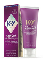 K-Y Hydrate Natural Feeling Moisturizing Water Based Lubricant with Hyaluronic Acid - 2.5oz