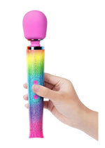 Le Wand All That Glimmers Petite Massager - Rainbow Ombre