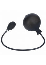 Levelz Ribbed Inflatable Silicone Anal Plug