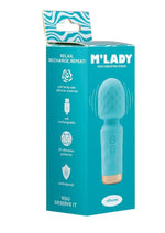 M'lady Rechargeable Silicone Mini Vibrating Wand