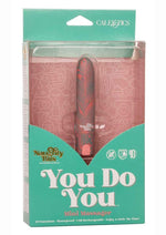 Naughty Bits You Do You Rechargeable Silicone Bullet Vibrator - Green/Pink
