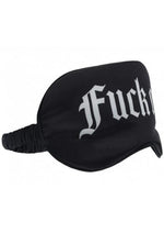 Ouch! Fuck Off Printed Satin Mask