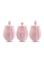 Play with Me Romanic Rose Rechargeable Silicone Clitoral Stimulator