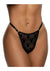 Playboy Burnout Bunnythong Blk S/M