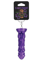 Polynesian Ti-Key Chains 'Uhane 'Ino Spirit Idol - Purple
