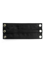 Prowler Red Leather Wrist Wallet - Black - Medium