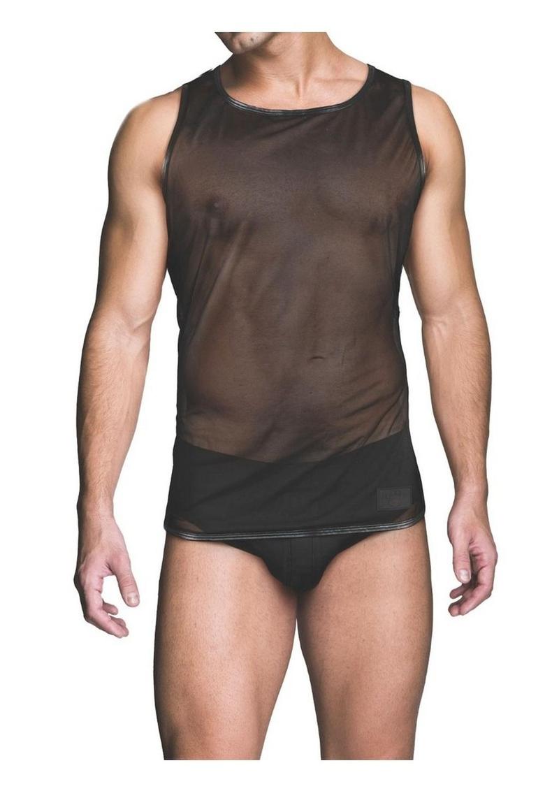 Prowler Red Mesh Vest - Black - Large
