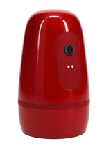 Pumped Vibrobator 10 Function Rechargeable Masturbator - Metallic