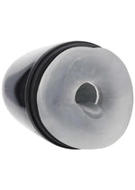 Pumped Vibrobator Pressure Suction 9 Function Vibrating Rechargeable Masturbator