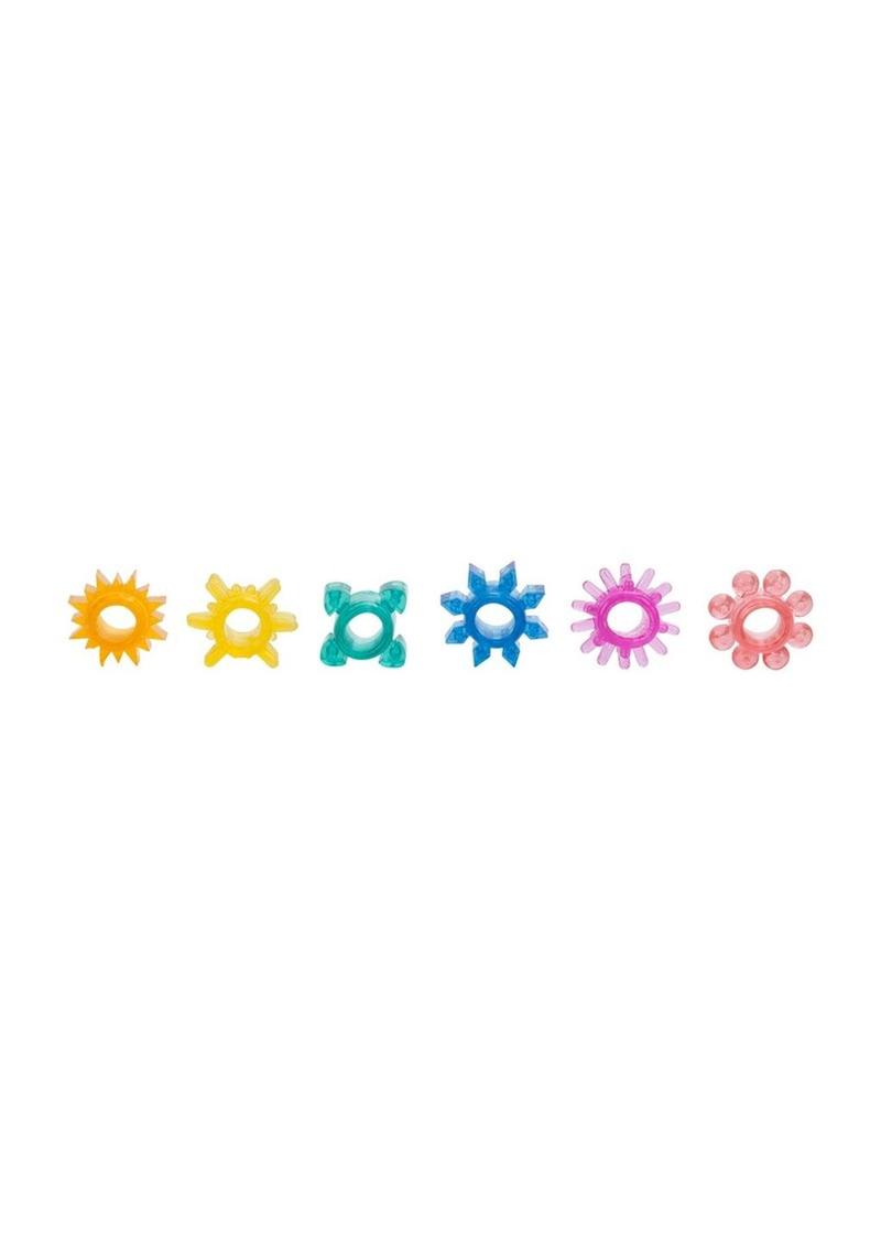 Senso 6 Pack Cock Rings