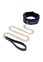 Sex and Mischief Cougar Fur Collar & Leash
