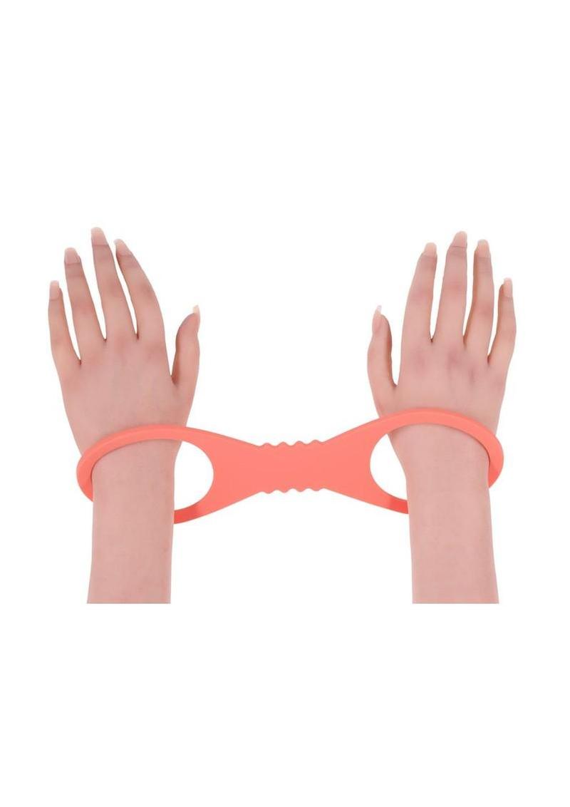 Sex and Mischief Peaches N Creame Silicone Cuffs