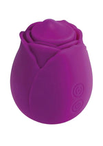 Skins Rose Buddies Rose Twirtz Rechargeable Silicone Clitoral Vibrator - Purple
