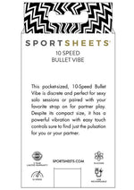 Sportsheets 10 Speed Bullet Vibrator