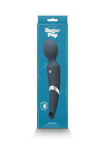 Sugar Pop Aurora Rechargeable Silicone Stimulator - Blue