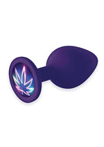 The 9 Booty Talk Plug Neon Leaf