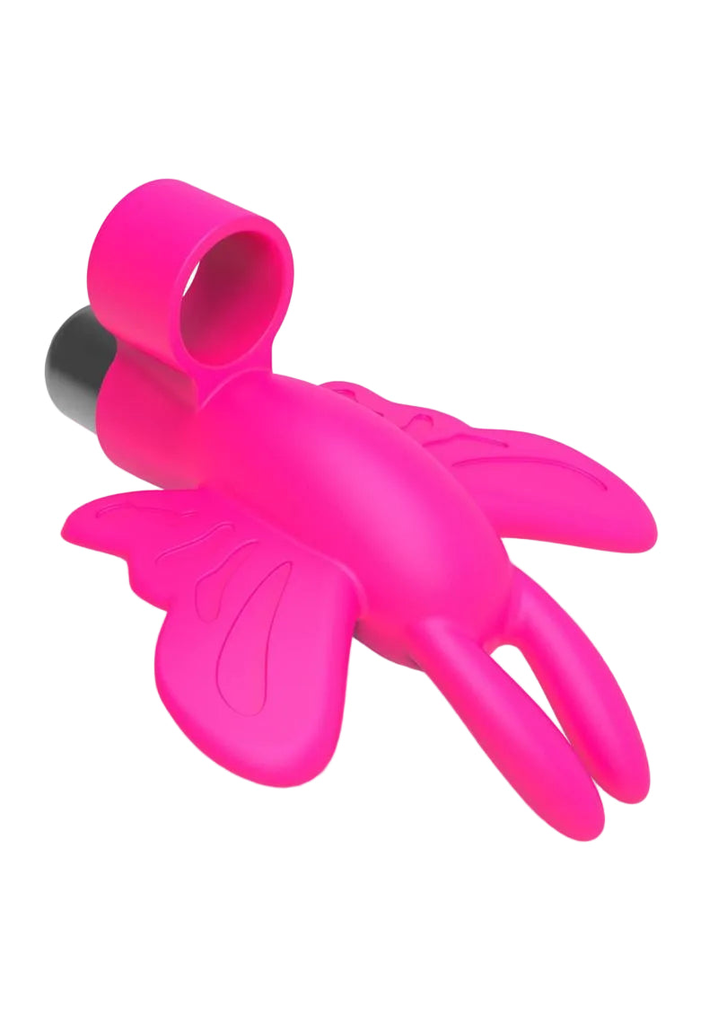 The 9's - Flirt Finger Silicone Butterfly - Pink