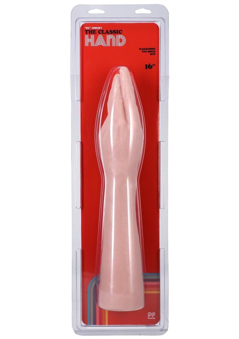 The Hand Dildo - Flesh/Vanilla - 16 In