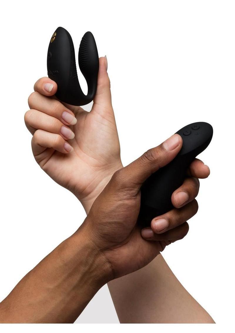 We-Vibe Chorus Rechargeable Silicone Couples Vibrator with Remote Control - Satin