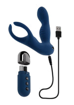 Zero Tolerance By All Means Rechargeable Silicone Anal Vibrator with Remote