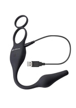 Zero Tolerance Plug and Tug Rechargeable Silicone Anal Plug and Cock Ring